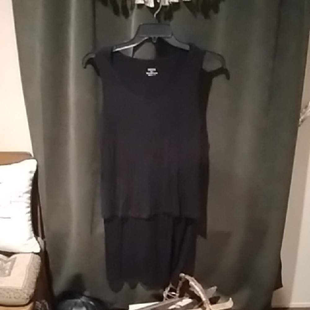 Elegant Black Midi Dress